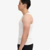 Bio-Tanktop mit Rippenstruktur – Optisches Weiß