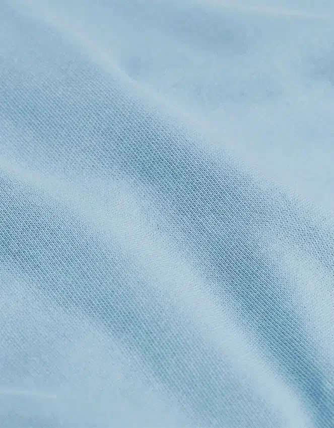 Bio-Tanktop mit Rippstrick für Damen – Seaside Blue