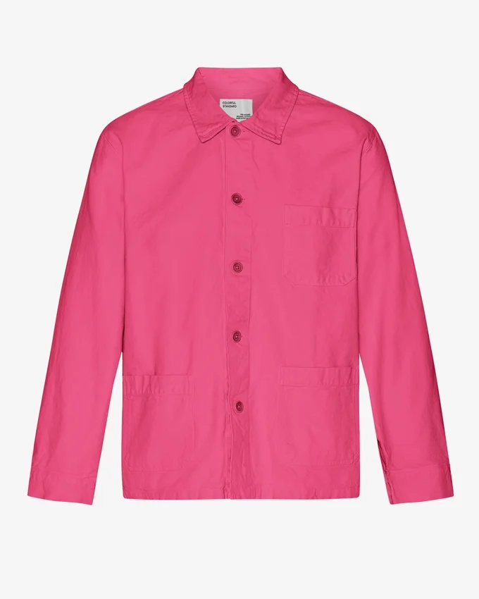 Bio-Workwear-Jacke – Bubblegum-Pink