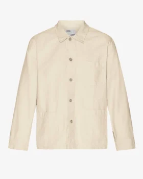 Bio-Workwear-Jacke – Elfenbeinweiß