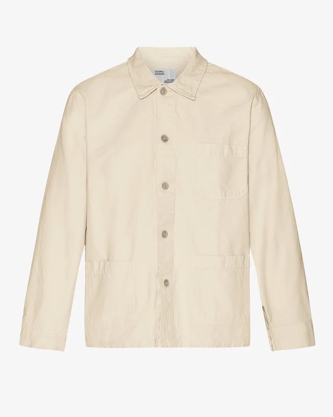Bio-Workwear-Jacke – Elfenbeinweiß