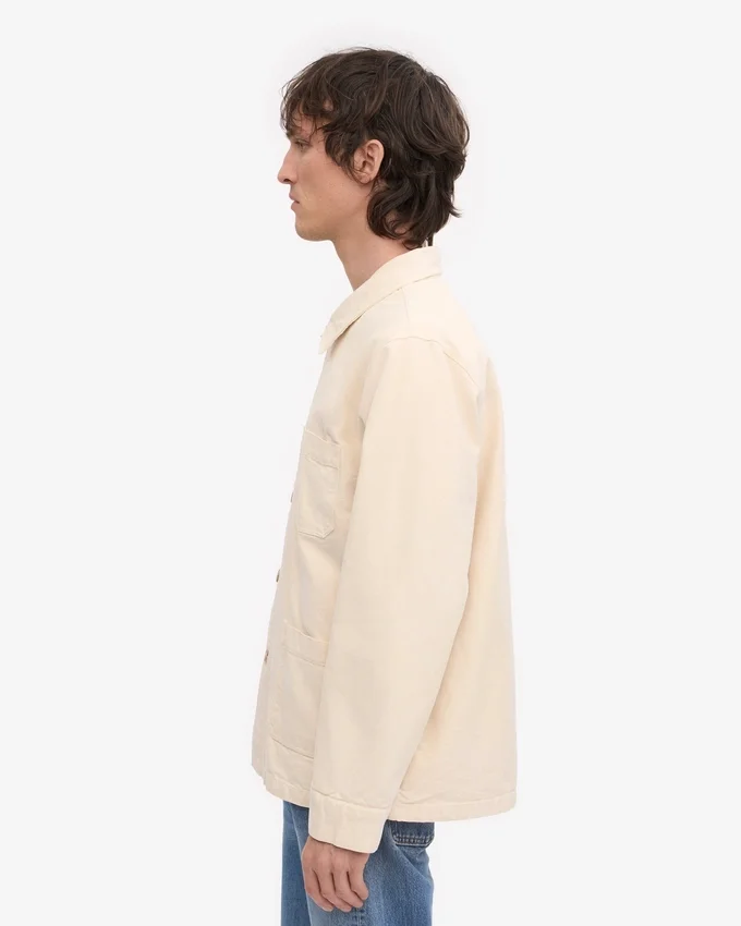Bio-Workwear-Jacke – Elfenbeinweiß