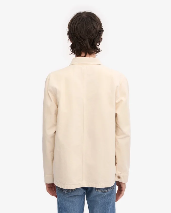 Bio-Workwear-Jacke – Elfenbeinweiß