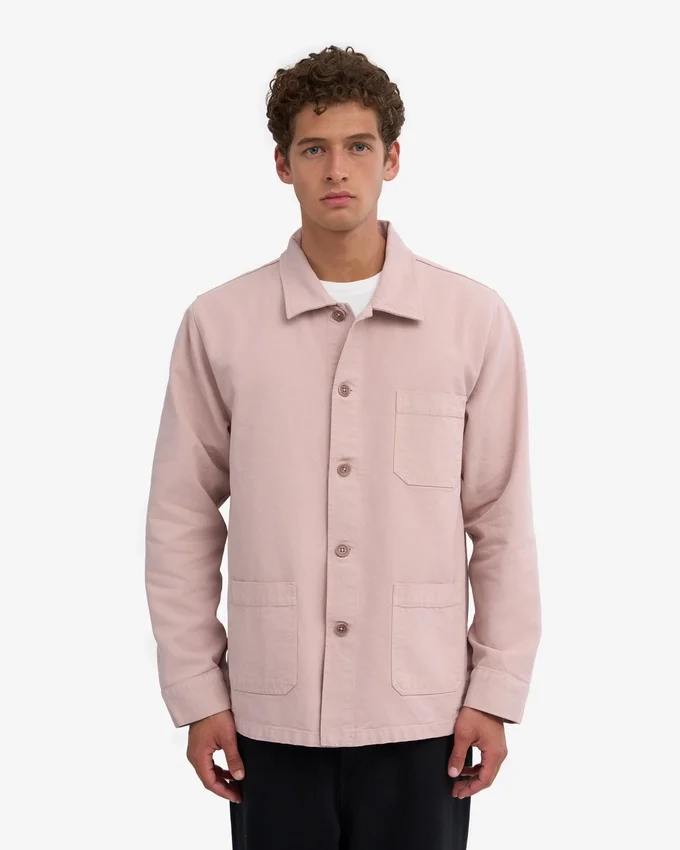 Bio-Workwear-Jacke – Faded Pink