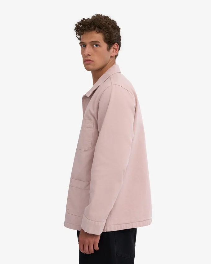 Bio-Workwear-Jacke – Faded Pink