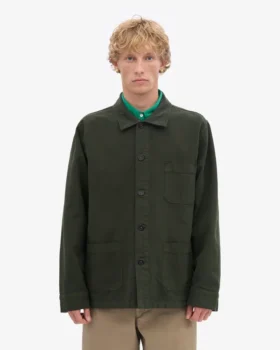 Bio-Workwear-Jacke – Jägergrün