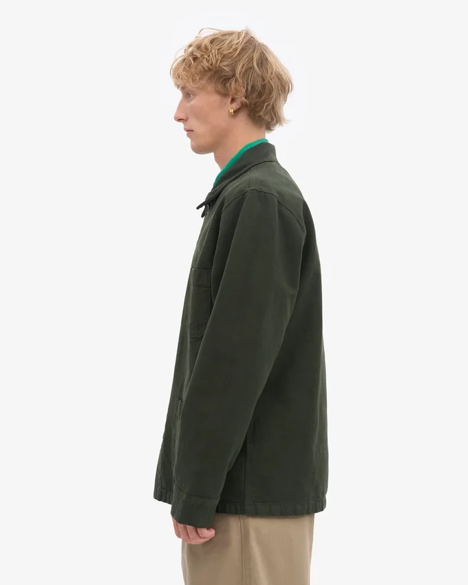 Bio-Workwear-Jacke – Jägergrün