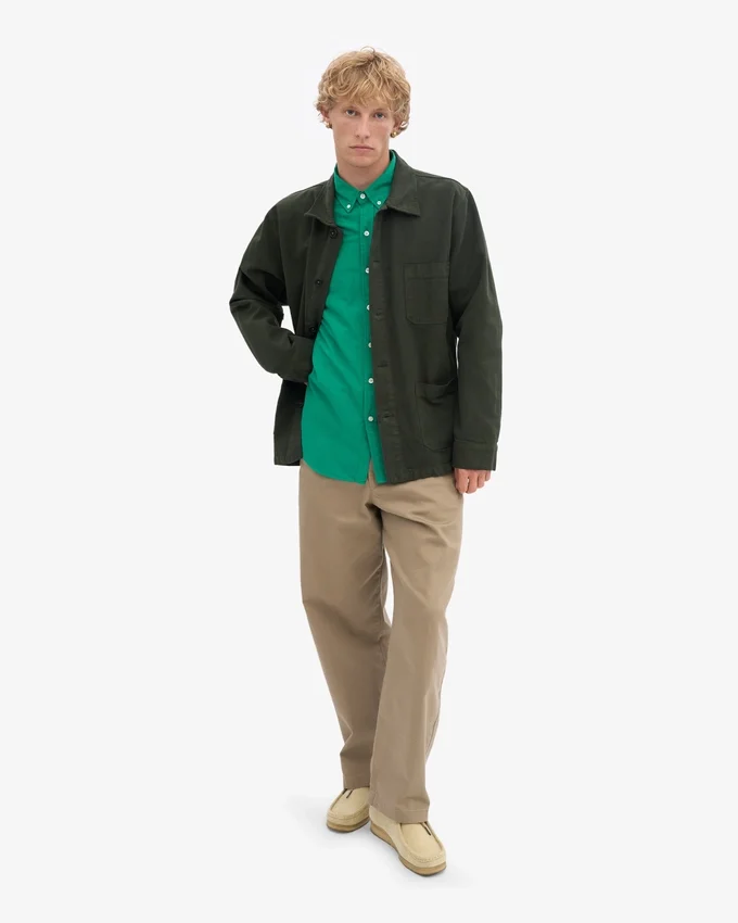 Bio-Workwear-Jacke – Jägergrün