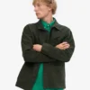 Bio-Workwear-Jacke – Jägergrün