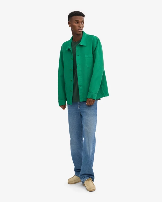 Bio-Workwear-Jacke – Kellygrün