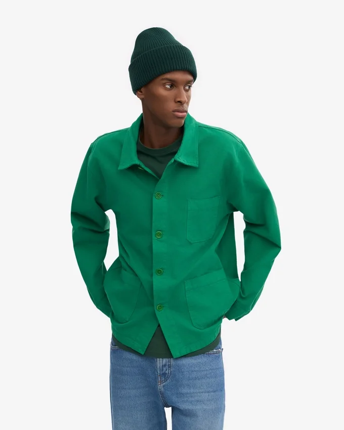 Bio-Workwear-Jacke – Kellygrün