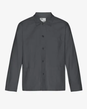 Bio-Workwear-Jacke – Lavagrau