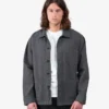 Bio-Workwear-Jacke – Lavagrau