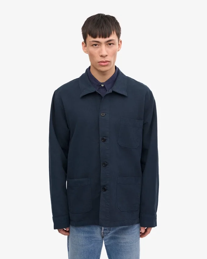 Bio-Workwear-Jacke – Marineblau