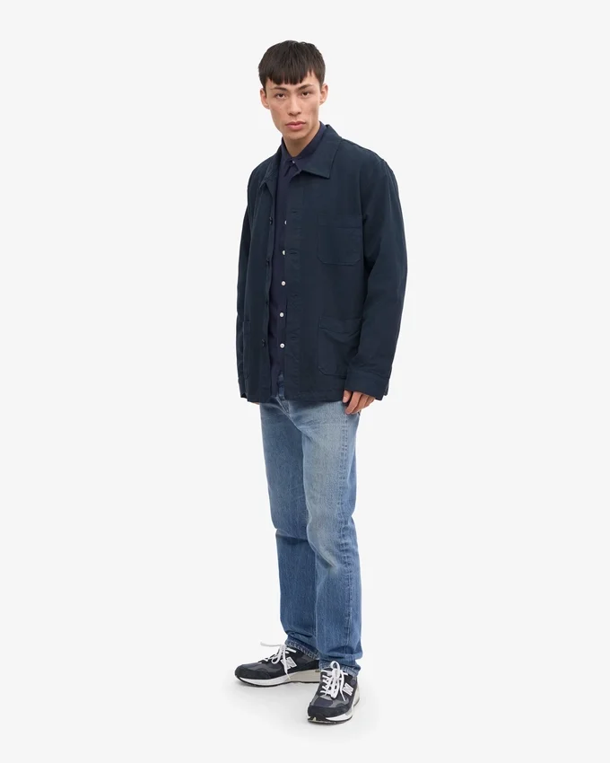 Bio-Workwear-Jacke – Marineblau