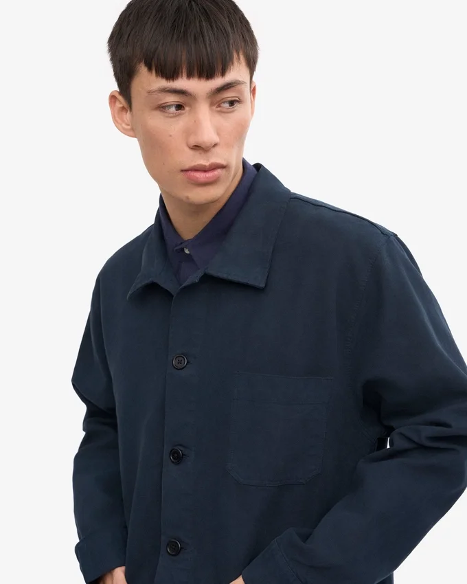 Bio-Workwear-Jacke – Marineblau