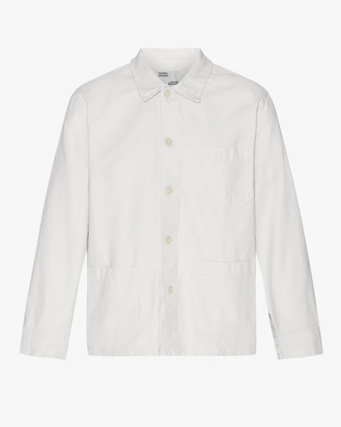 Bio-Workwear-Jacke – Optisches Weiß