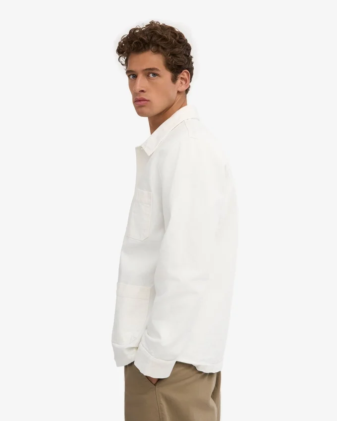 Bio-Workwear-Jacke – Optisches Weiß