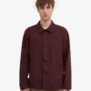 Bio-Workwear-Jacke – Oxblood-Rot