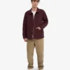 Bio-Workwear-Jacke – Oxblood-Rot