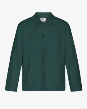 Bio-Workwear-Jacke – Ozeangrün