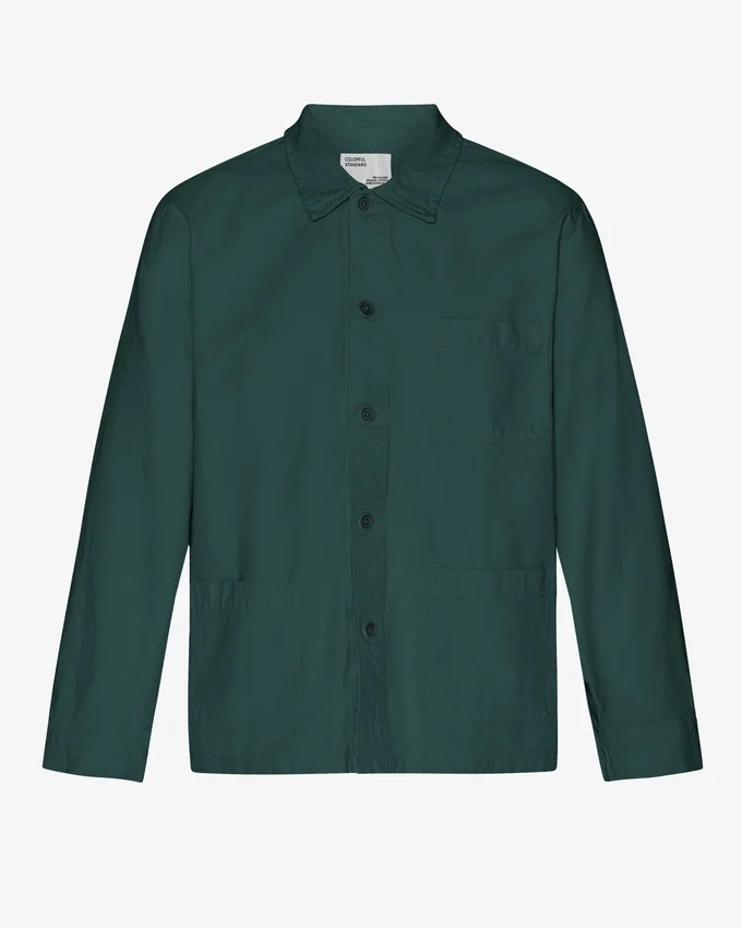 Bio-Workwear-Jacke – Ozeangrün