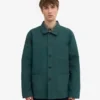 Bio-Workwear-Jacke – Ozeangrün