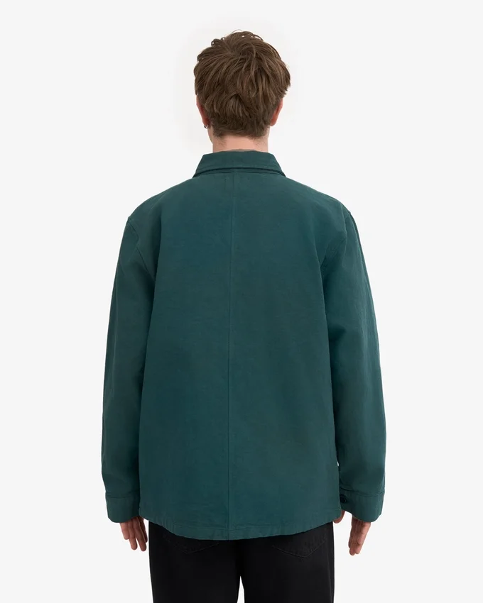 Bio-Workwear-Jacke – Ozeangrün