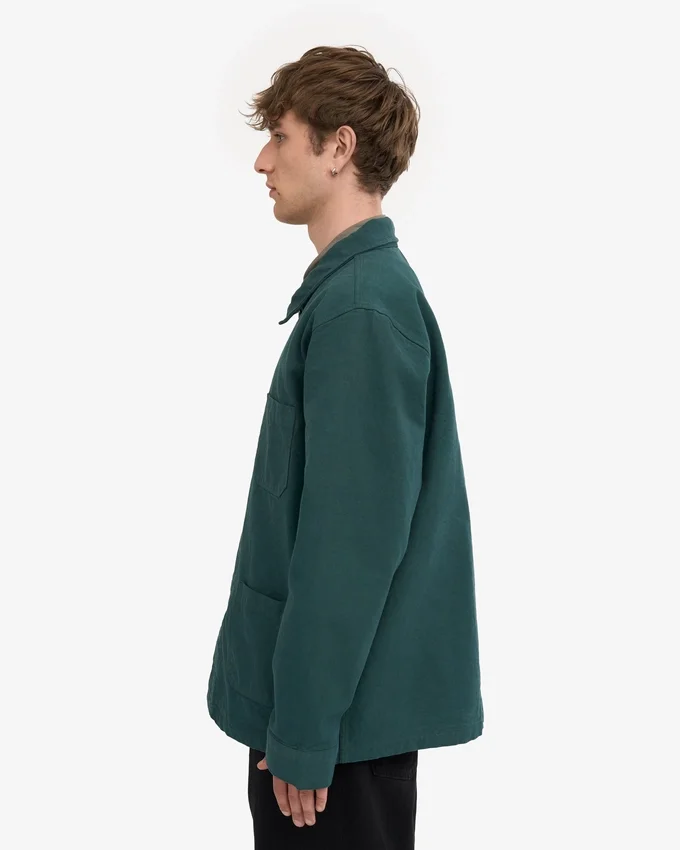 Bio-Workwear-Jacke – Ozeangrün