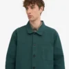 Bio-Workwear-Jacke – Ozeangrün
