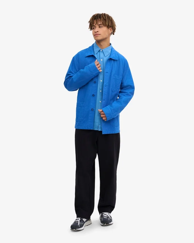 Bio-Workwear-Jacke – Pacific Blue