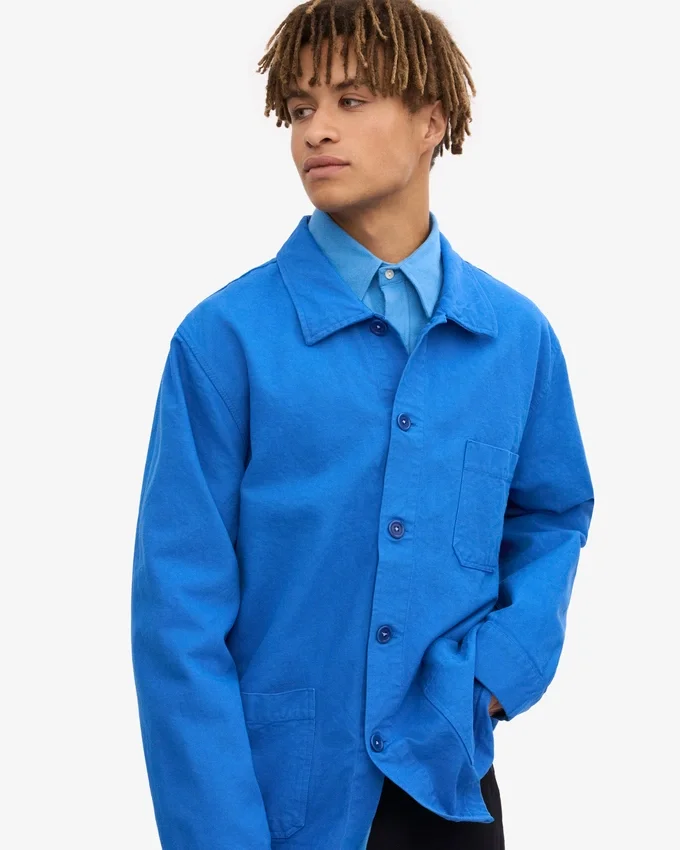 Bio-Workwear-Jacke – Pacific Blue