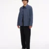 Bio-Workwear-Jacke – Petrolblau