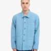 Bio-Workwear-Jacke – Seaside-Blau