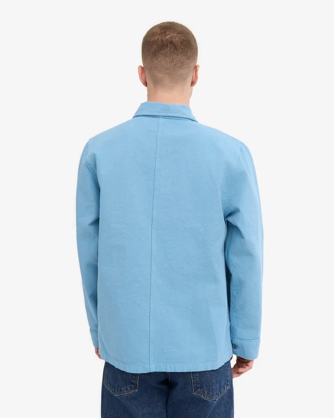 Bio-Workwear-Jacke – Seaside-Blau