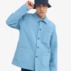 Bio-Workwear-Jacke – Seaside-Blau