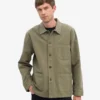 Bio-Workwear-Jacke – Staubiges Oliv