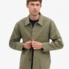 Bio-Workwear-Jacke – Staubiges Oliv