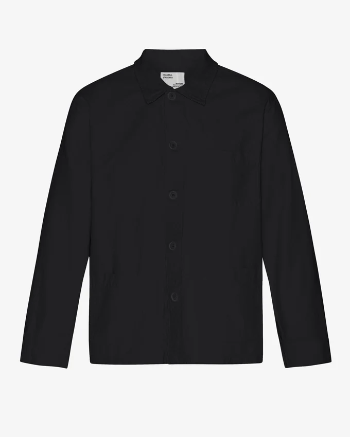 Bio-Workwear-Jacke – Tiefschwarz