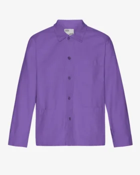 Bio-Workwear-Jacke – Ultraviolett