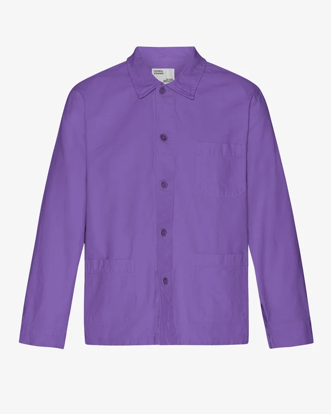 Bio-Workwear-Jacke – Ultraviolett