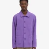 Bio-Workwear-Jacke – Ultraviolett