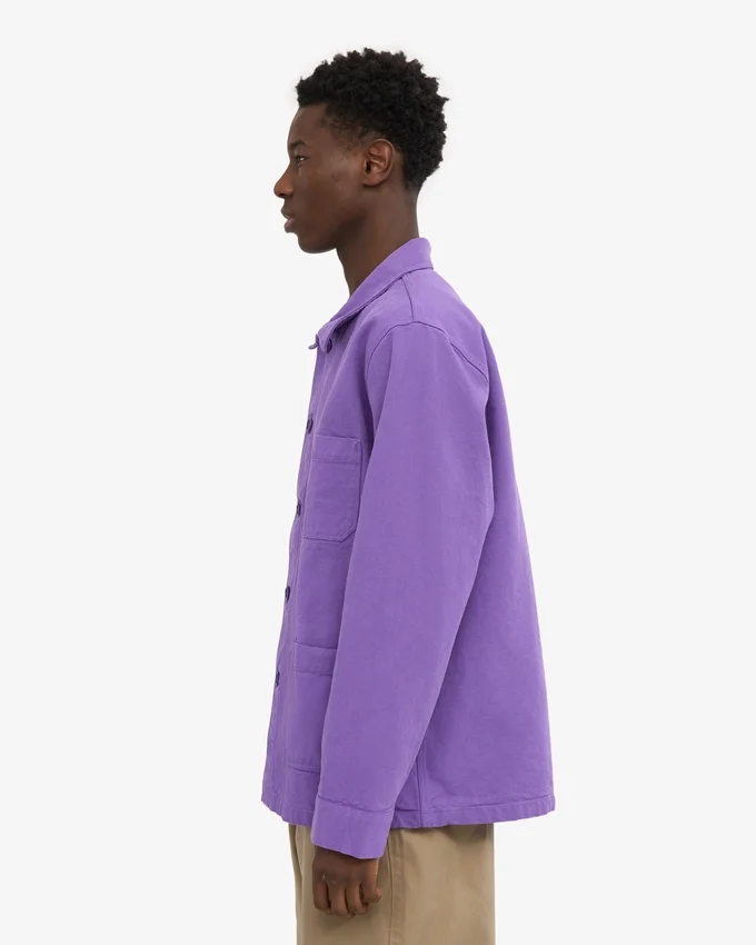 Bio-Workwear-Jacke – Ultraviolett