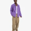 Bio-Workwear-Jacke – Ultraviolett