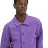 Bio-Workwear-Jacke – Ultraviolett