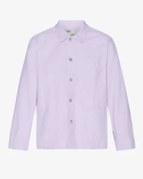 Bio-Workwear-Jacke – Zartes Lavendel