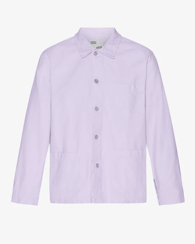 Bio-Workwear-Jacke – Zartes Lavendel