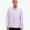 Bio-Workwear-Jacke – Zartes Lavendel