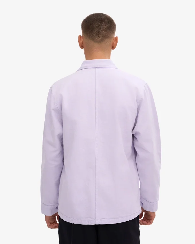 Bio-Workwear-Jacke – Zartes Lavendel