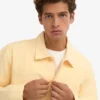 Bio-Workwear-Jacke – Zartgelb
